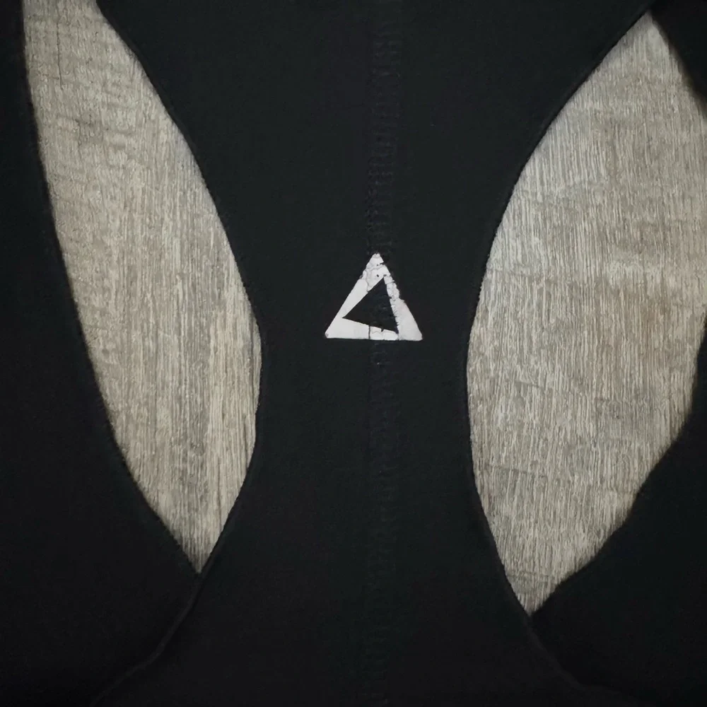 Black Lightweight Racerback Tank Running Fitness XS